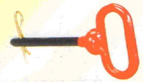 Hitch Pin With Red Handle