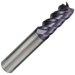 Solid High Hardness Tungsten Carbide End Mill 4 Lips