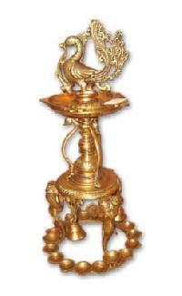 Brass Oil Lamp