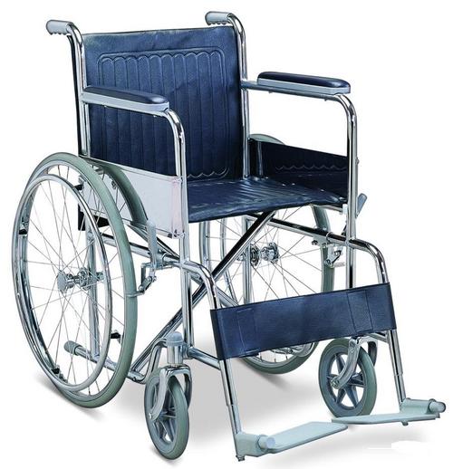 Chromed Steel Wheelchair