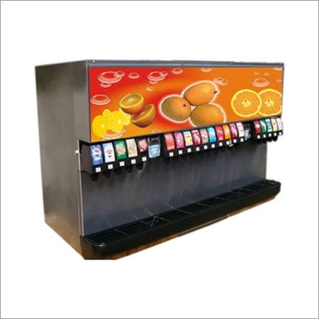 Multi Valve Soda Fountain Machine