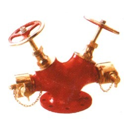 Double Outlet Type Landing Valve