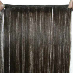 machine weft hair