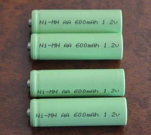 NI-MH AA 600mAh रिचार्जेबल बैटरी 