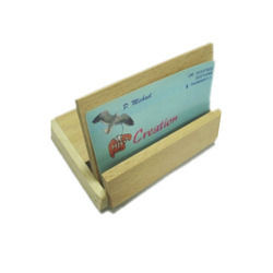 Wooden Card Holder