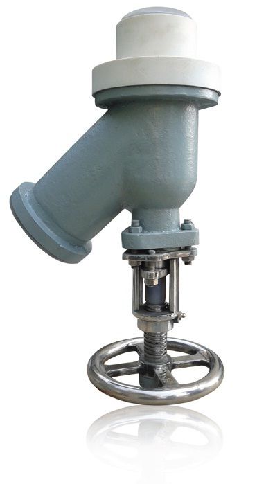 Fep Lined Flush Bottom Valve