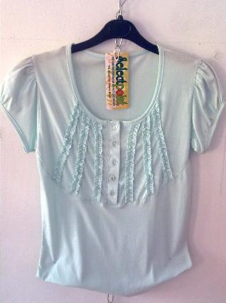 Ladies Tops In Viscose Cotton Fabric