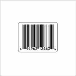 Adhesive Barcode Label