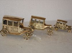 Brass Vintage Cars