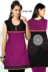 Cotton Sleeveless Kurti