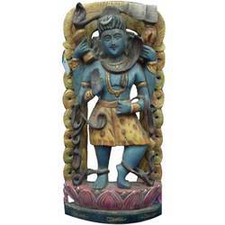 Wooden Shankar Figure