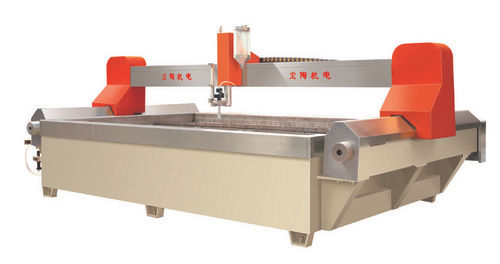 CNC Water Jet Cutting Machine - High Precision Seamless Ball Screw, Waterproof Stainless Steel Shell - Fast Response Transmission, Durable Water-Sand Protection