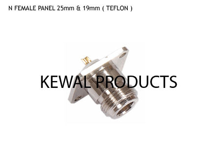 N Female Connector Panel Mounted