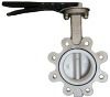 Ptfe Lined Class150 Lug Type Stainless Steel Butterfly Valve