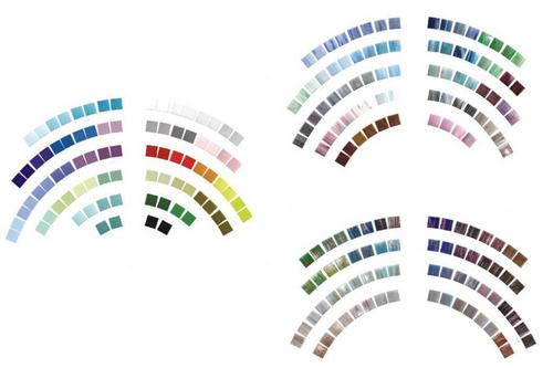 डिज़ाइनर ग्लास मोज़ाइक फ़्लोरिंग और वॉल टाइल