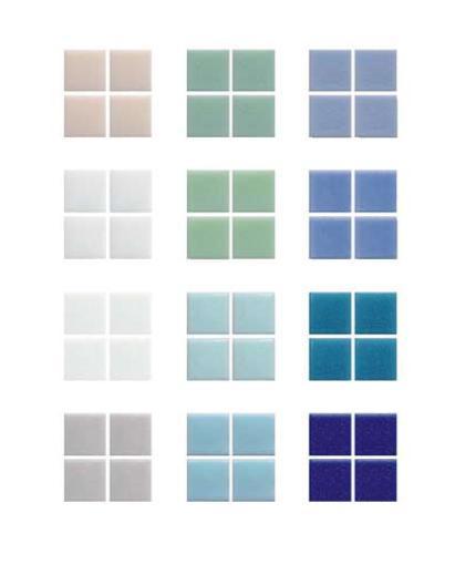 ग्लास मोज़ाइक फ़्लोरिंग और वॉल टाइल