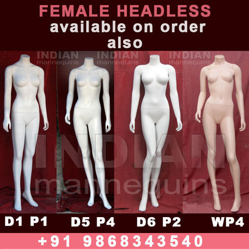 Female Head Less Dummies