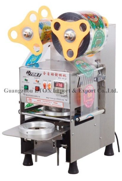 Stainless Steel Fully Auto Cup Sealing Machine