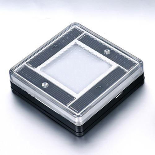 6 LED Outdoor Solar White Brick Light