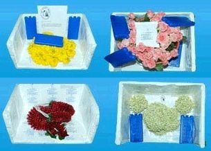 Gel Ice Flowers Packs