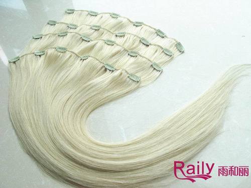 100% Brazilian Remy Hair Clips In Hair Extension