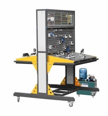 PLC-Controlled Hydraulic And Pneumatic Educational Training Equipment (Double-Sides)