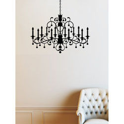 Chandelier Wall Stickers