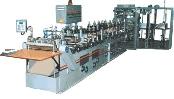 Preform Pouch Making Machine - 1000mm Web Width, 8-25 mtr/min Speed | PLC Controlled, Servo Driven, Optional Handle Punch & Auto Stacker