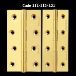 Butt Hinges - Quality Metal Construction | Designer Assortment, Fine Polishing, Attractive Finishing, Durable and Long Lasting