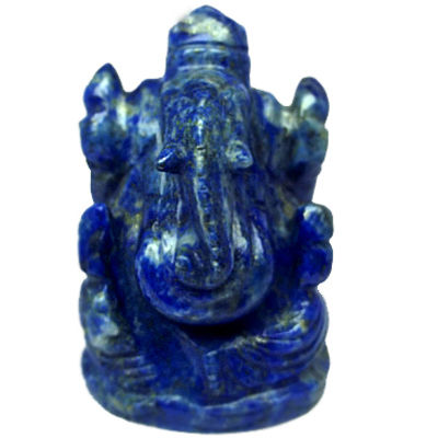 Natural Lapis Lazuli Ganesh Figure