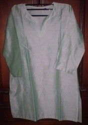 Cotton Silk Tunic - Green