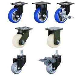 Round Caster Wheel - Durable Heavy Duty Design , Available in Multiple Colors and Specifications