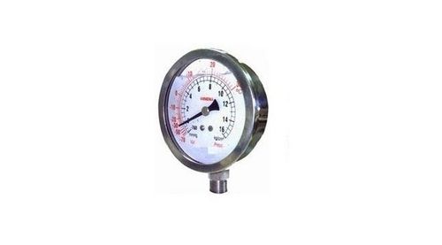 Ammonia Pressure Gauge - High-Grade Raw Material | International Quality Standards