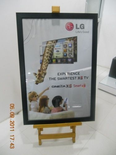 Easel Stand With Print