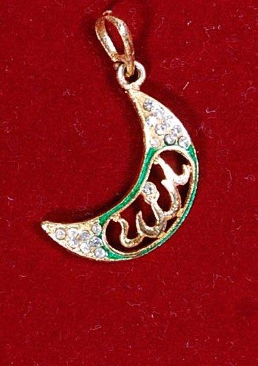 Religious Gold-Plated Pendant