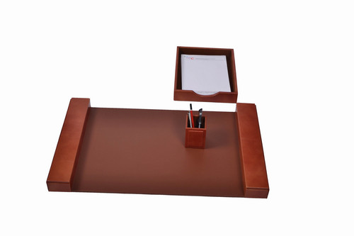 Leather Office Desk Set At Best, Leather Desk Organizer Set India