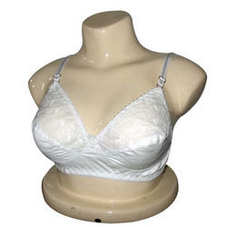 Designer White Bra