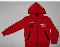 Kids Hooded Zipper Jackets