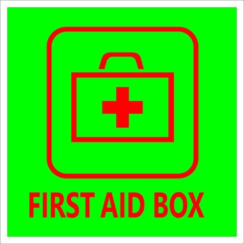 First Aid Box Sign Board