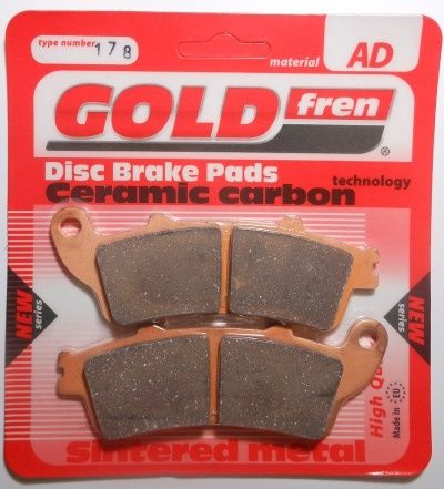 Motorcycle Brake Pads Gender: Women'S