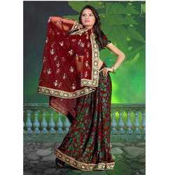 Lehnga Style Saree