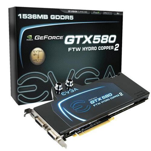 EVGA GeForce GTX 580 FTW हाइड्रो कॉपर 2