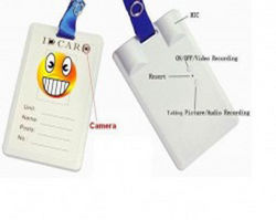 Spy Id Card Camera