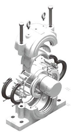 Split Roller Bearings With Standard Plummer Block (SPL Series)