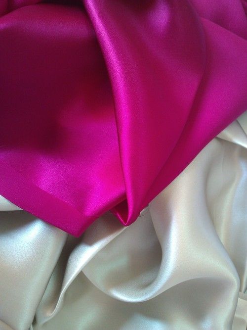 Dyed Silk Satin