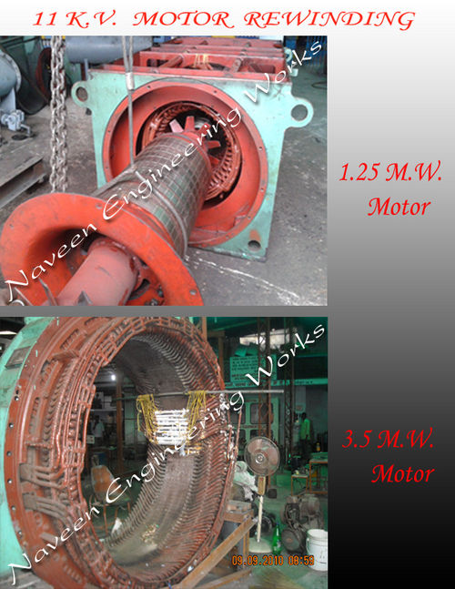 11 KV Motor Rewinding Service