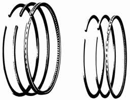 Compression Rings - Barrel Faced Design | Enhanced Lubrication and Oil Distribution Efficiency