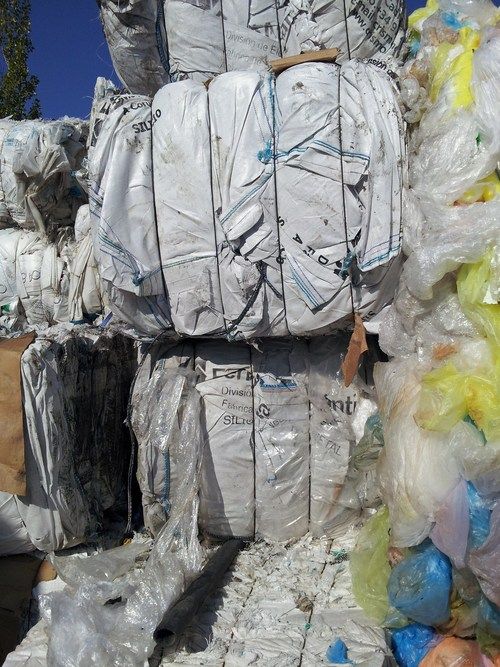 PP Big Bags Scrap - Post Industrial, Baled, 25 Tons/Month Availability