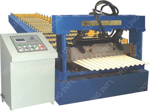 Corrugated Machine - Profile Model Series WLRF25-248-992, WLRF50-250-1000, Custom Design Options Available