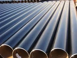 Black Mild Steel Pipes - API5L Grade B, X42, X52, X60, LSAW/DSAW | Size Ranges 4"-72", Schedules 20 to XXH, Seamless & Welded Options